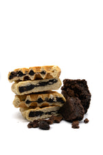 Double Fudge Stuffed Waffles